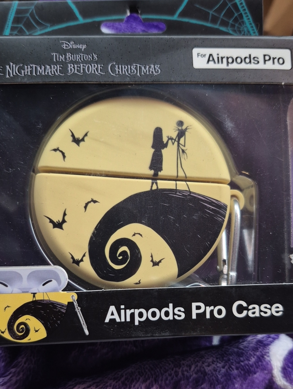 The Nightmare Before Christmas Yellow AirPods Pro Case - Official Disney Design